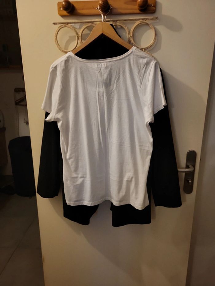 Beau t-shirt blanc - photo numéro 4