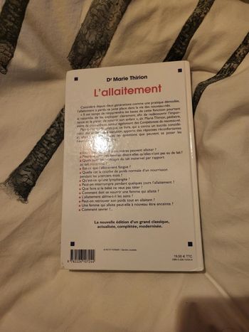 Livre - L'allaitement