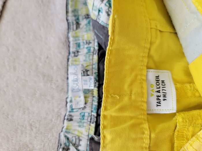 Lot de 4 pantalons 9 mois garçon - photo numéro 3