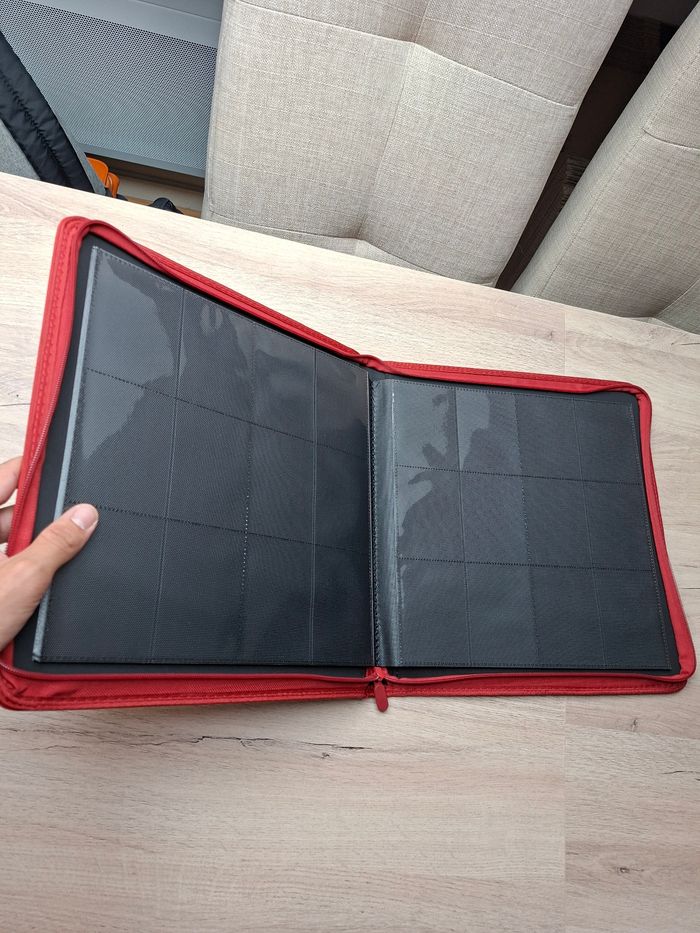 Classeur xxl pour 480 cartes Pokémon de capacité de rangement coloris ROUGE 🟥 - photo numéro 2