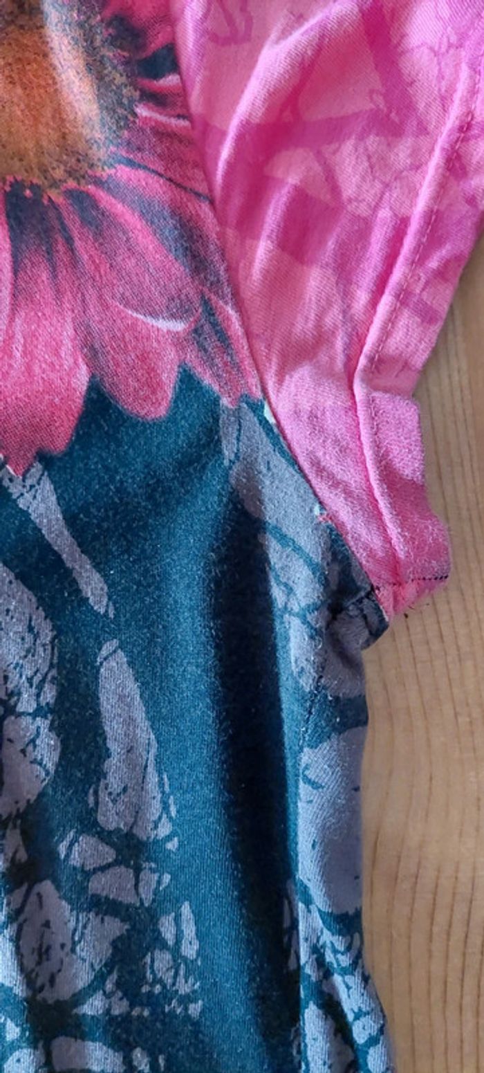 Très belle tunique marron Desigual L - photo numéro 4