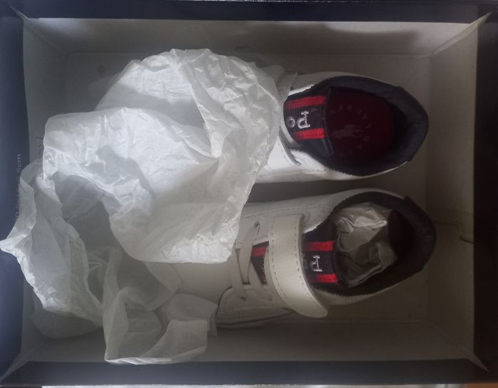 Baskets Polo Ralph Lauren Bébé - Taille 19 - ÉTAT NEUF AVEC BOÎTE - photo numéro 4
