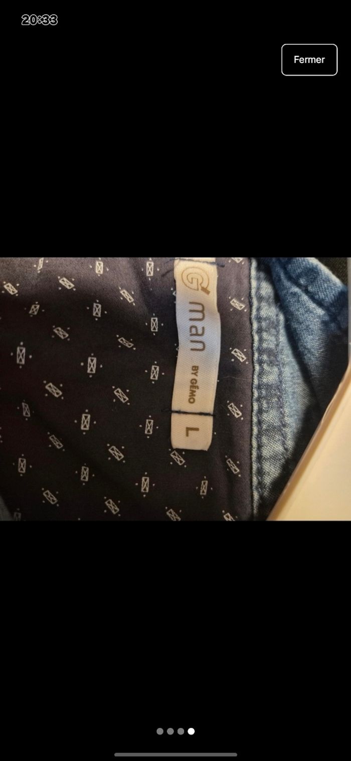 Chemise homme taille L - photo numéro 4