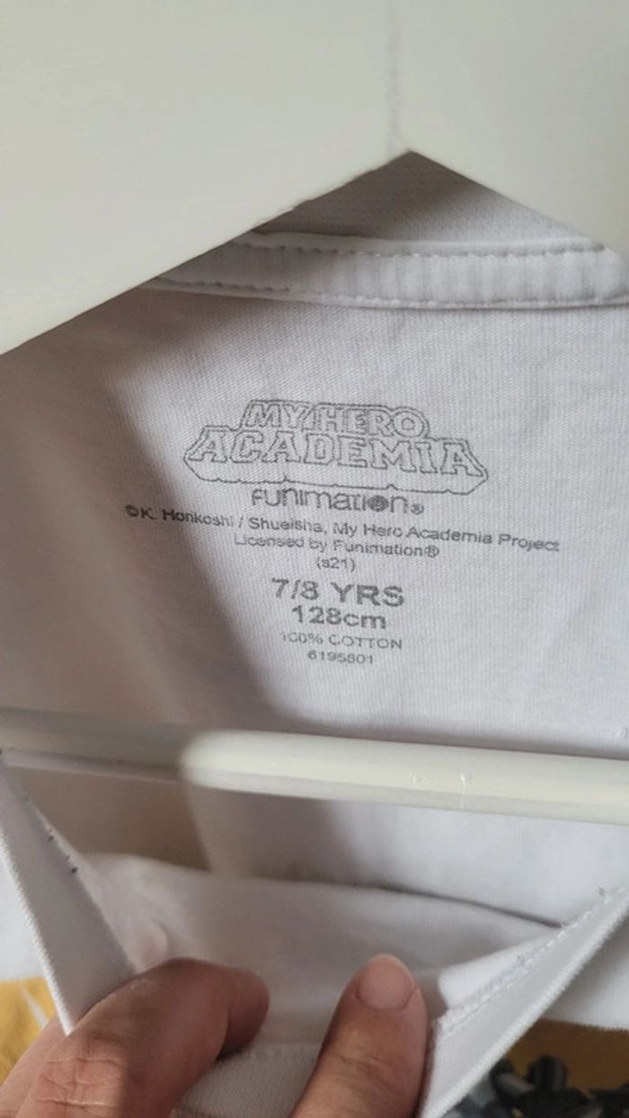 T-shirt my hero academia - photo numéro 2