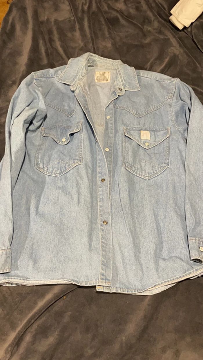 Chemise en jeans Mac’lem taille L