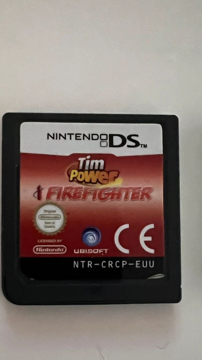 Lot de 2 jeux Nintendo DS cars 2 et firefigter en parfait état de fonctionnement sans boîtes - photo numéro 2