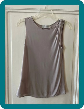 Top drapé épaule oversize Runway - Max Azria