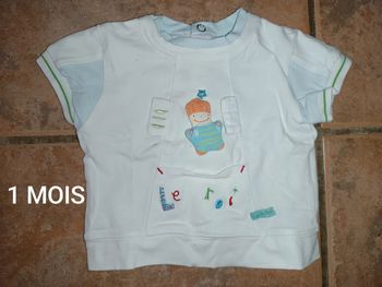 Maillot garçon 1 MOIS