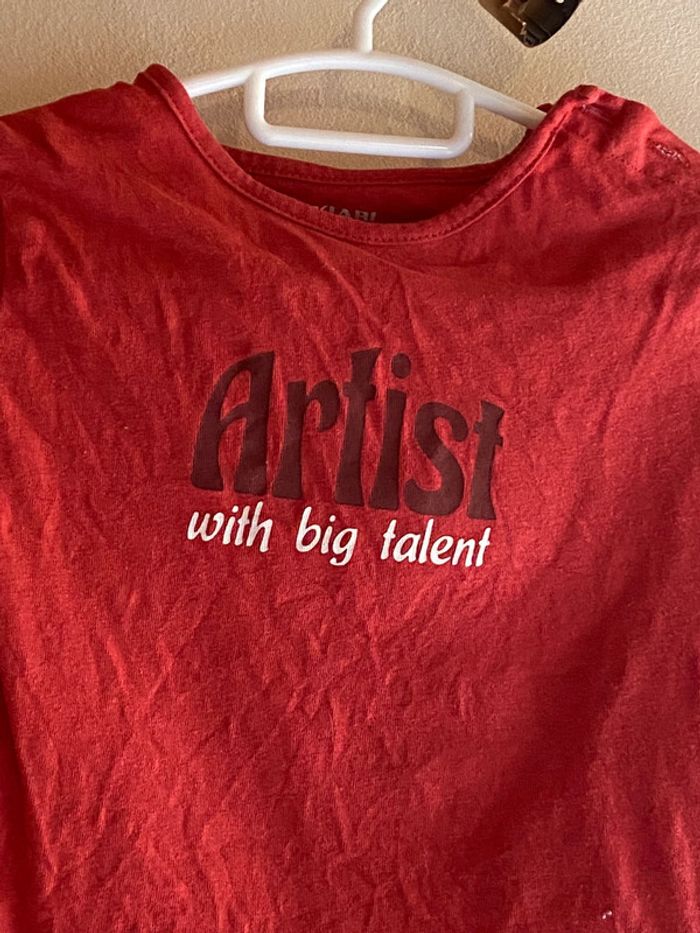 Tee-shirts rouge - photo numéro 2