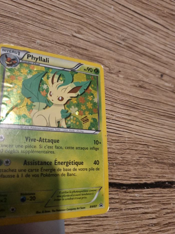 Carte pokémon phyllali promo BW87  fr année 2013 - photo numéro 3