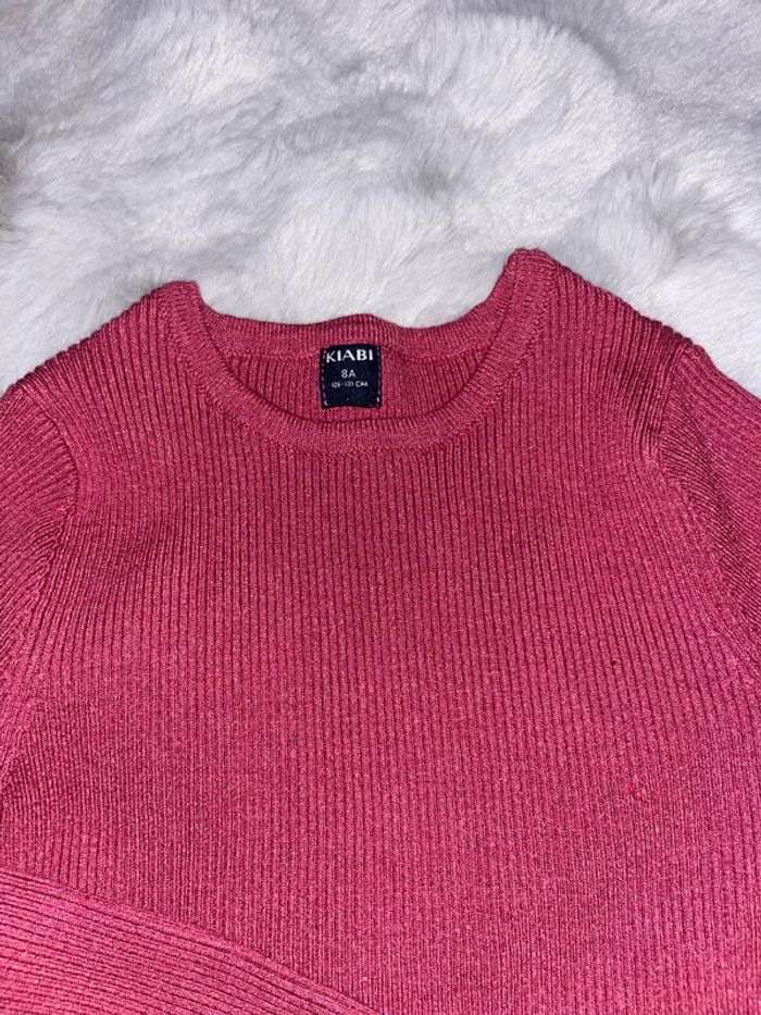 Pull côtelé fille kiabi 8 ans - photo numéro 3