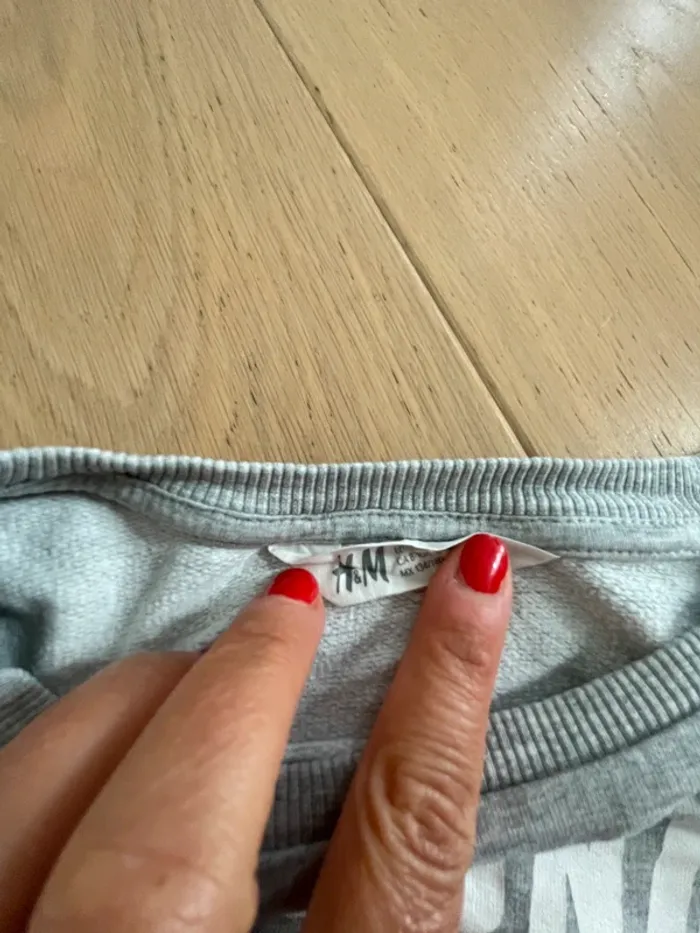 Pull H et m flocon - photo numéro 2