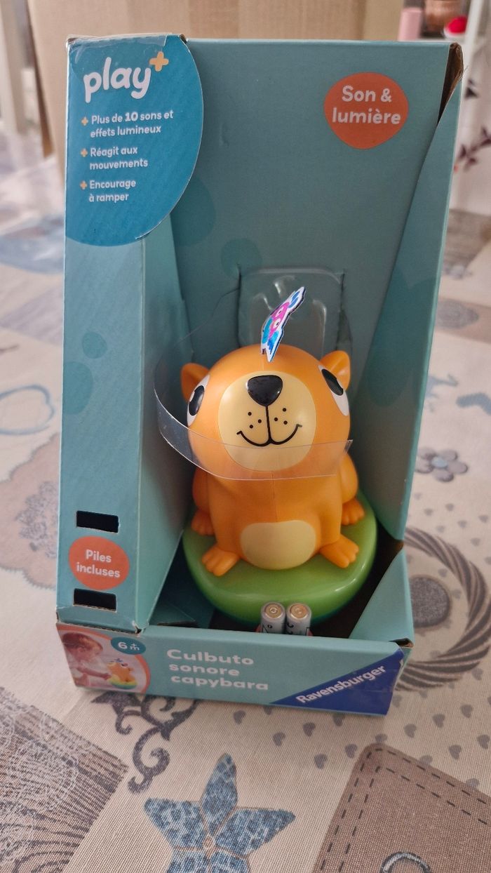 Ravensburger Play+ Culbuto sonore capybara