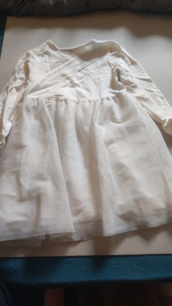robe blanche 12 mois - photo numéro 2