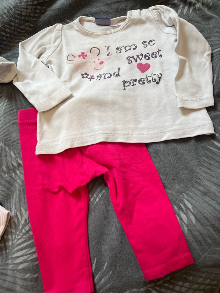 2 ensemble bébé fille - photo numéro 2