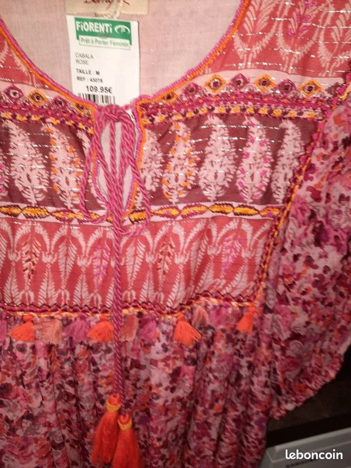 Robe courte imprimée CABALA - Derhy - taille M - photo numéro 9