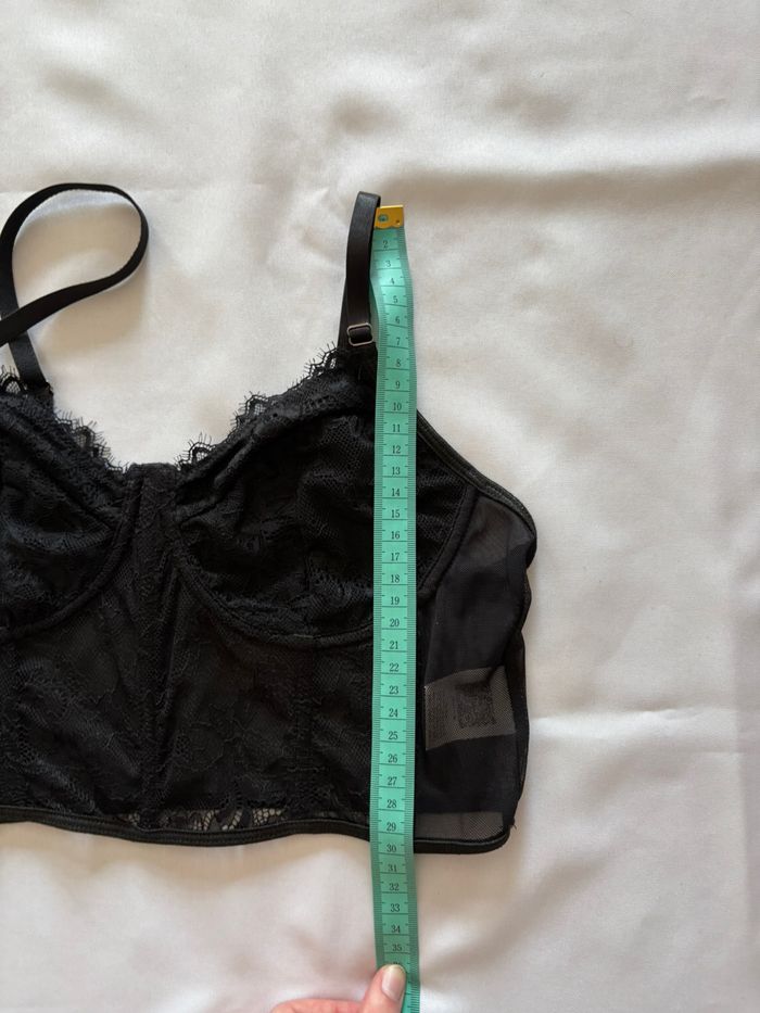 Top à bretelle noir en dentelle - Shein - M/38 - photo numéro 6