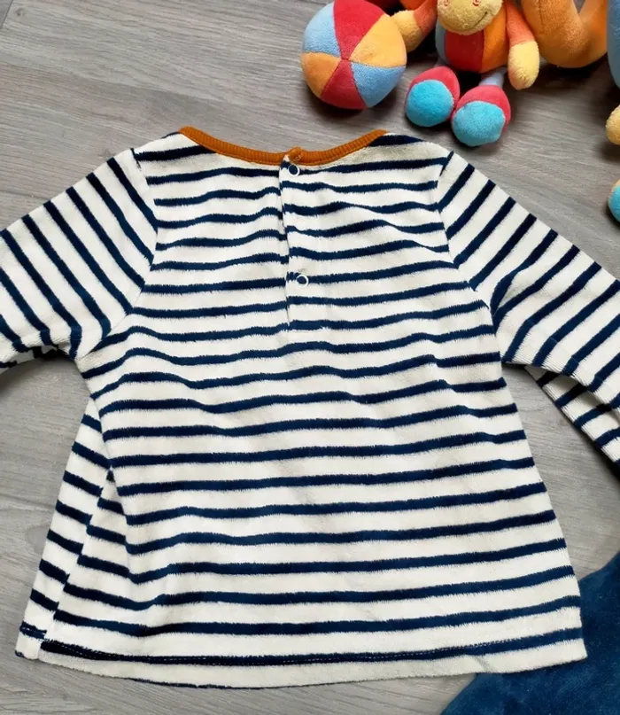 Pyjama velours 2 pièces ours garçon 23 mois Orchestra - photo numéro 7