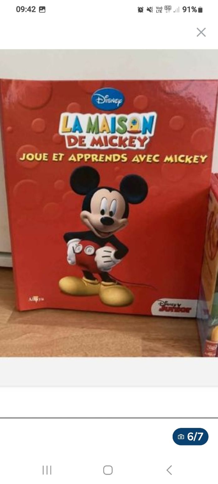 Lot Maison de Mickey et livre puzzle - photo numéro 6