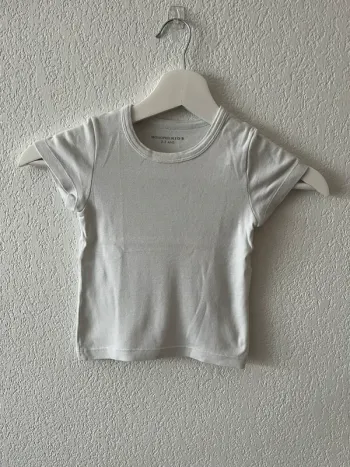 T-shirt basique blanc Monoprix Kids 2-3 ans