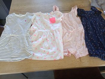 Lot bébé fille 18 mois été