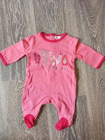 Pyjama rose kitchoun naissance