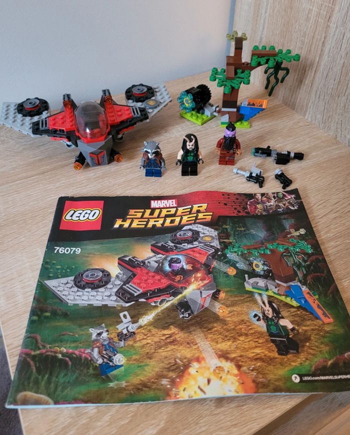 Lego 76079 Marvel Super Heroes, L'attaque du ravageur