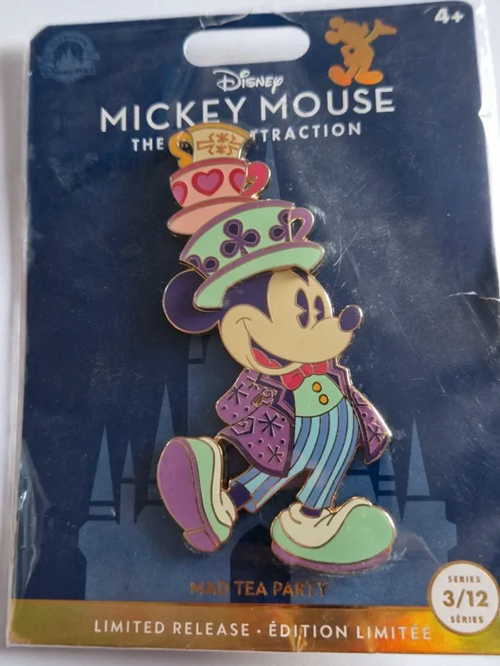 M- Mickey Mouse: The Main Attraction Pin, Series 3 of 12 - photo numéro 3