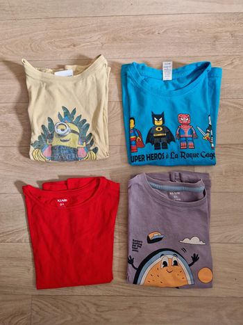 Lot t-shirt 6 ans