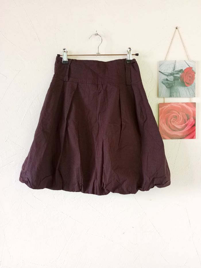 🌸 Jupe boule, défi mode, taille 38