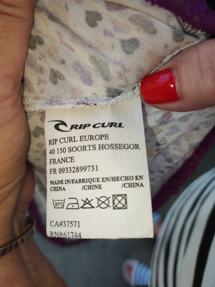 Top à fine bretelle Rip Curl Taille M - photo numéro 6