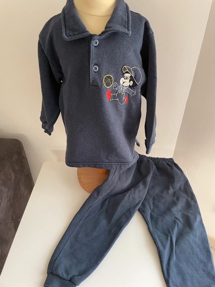 Ensemble garçon marine