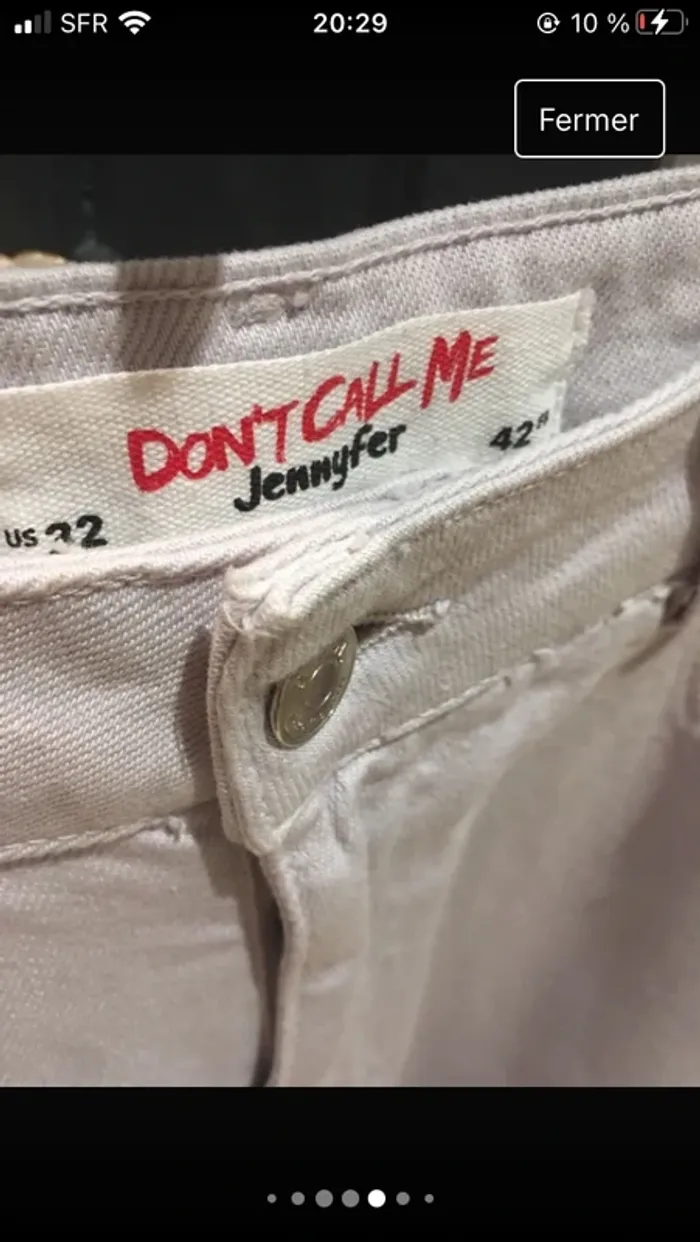 Magnifique lot de 2 jeans de marque Neufs avec étiquettes en 42