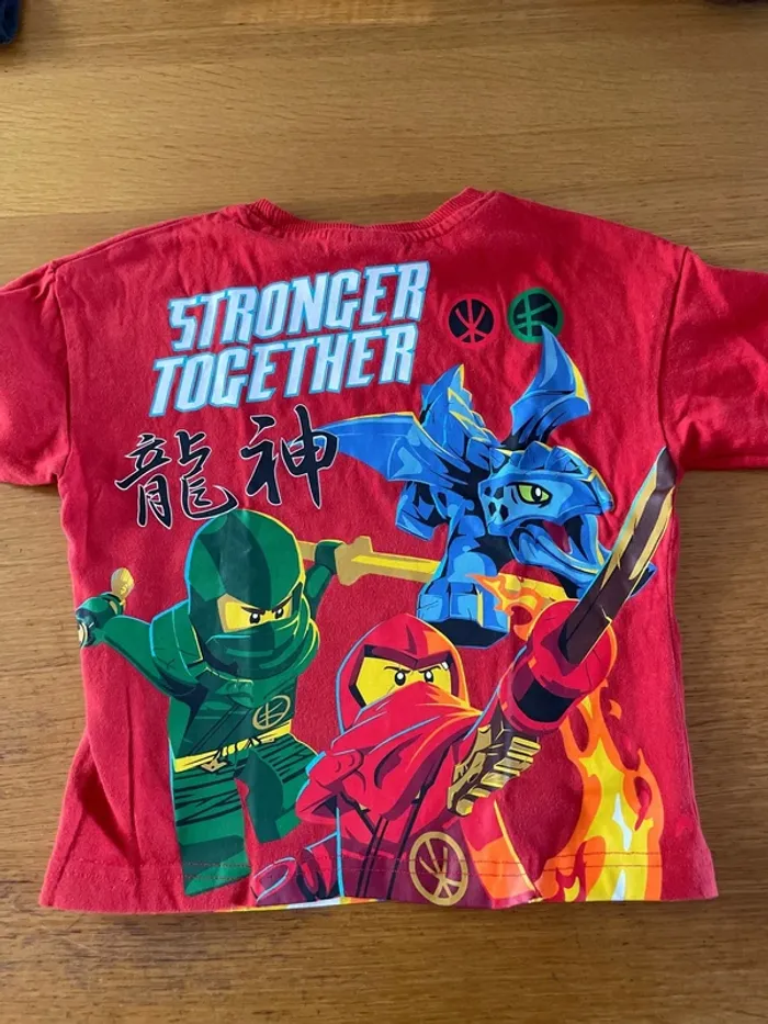T-shirt ninjago 3-4 ans - photo numéro 4