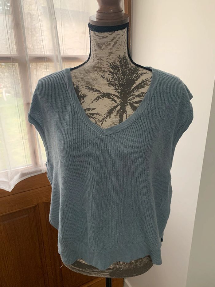 Pull sans manche