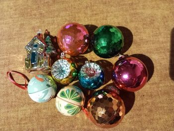 Lot 9 décorations de Noël