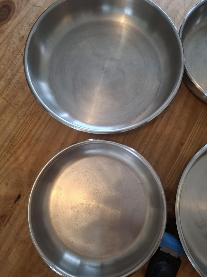 4 poêles en inox Arthur Martin tout feux dont induction - photo numéro 3