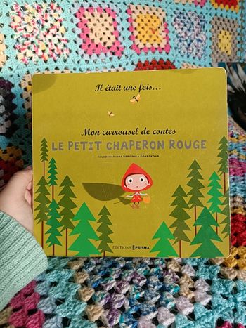 Livre il était une fois mon carousel de contes le petit chaperon rouge