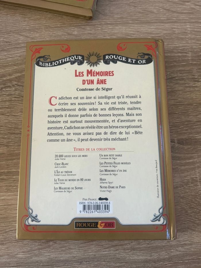 Livre les mémoires d’un âne - photo numéro 2