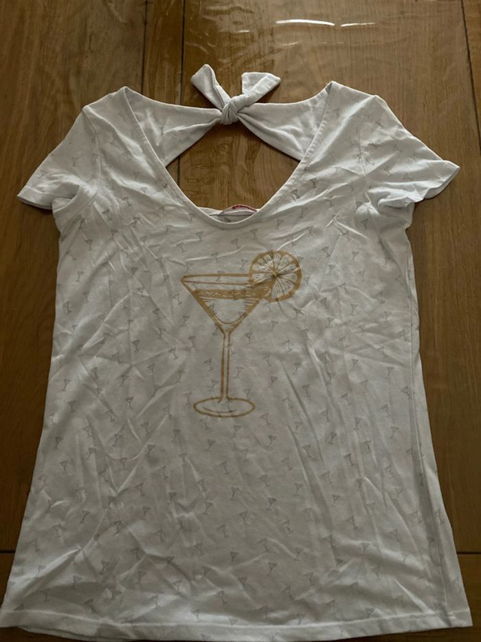 T-shirt, femme, taille S marque camaïeu