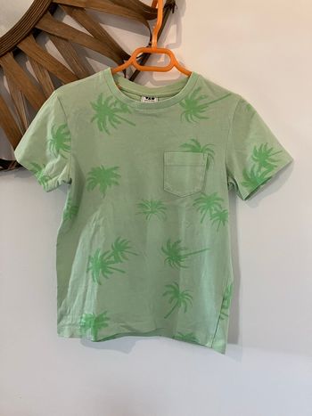 T-shirt menthe garçon 8 ans TAO