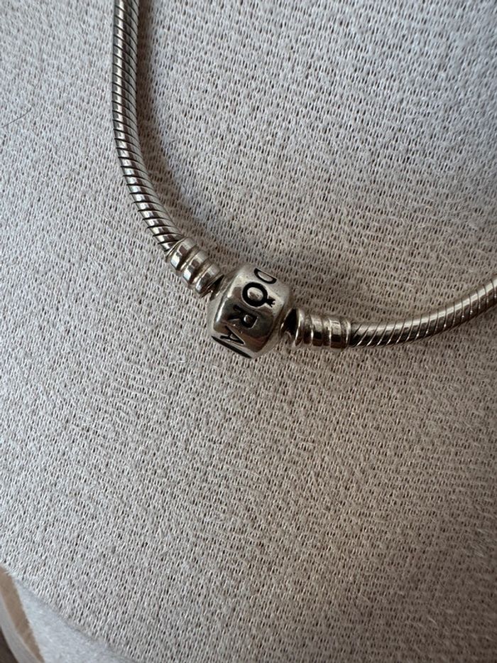 Collier Pandora Authentique Fermoir Classique 42 cm - photo numéro 4