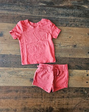 Ensemble short t-shirt 3mois bébé garçon