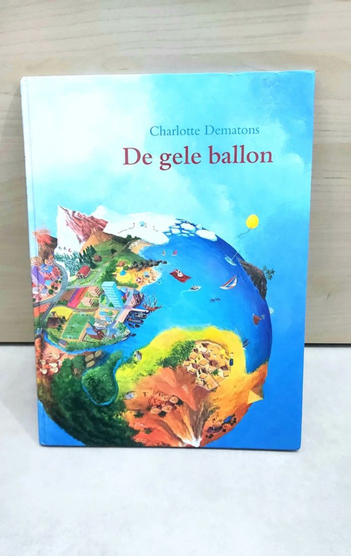 📚 Livre de grand format : De gele ballon