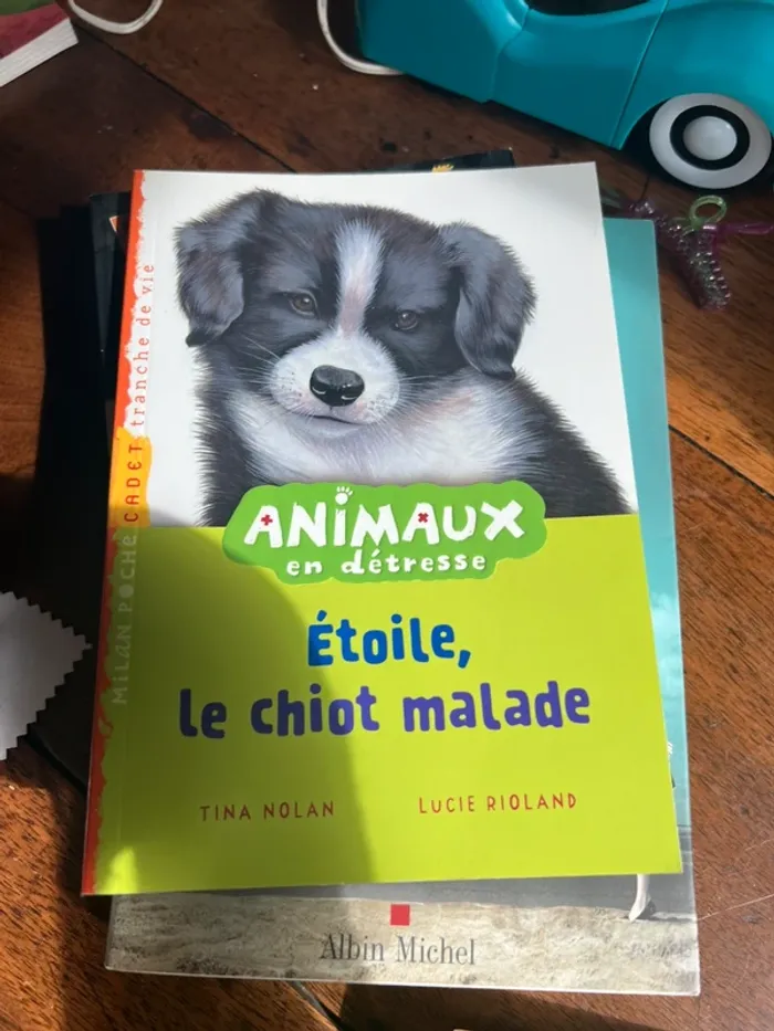 Livre animaux en détresse tome 9 étoile le chien en dresse