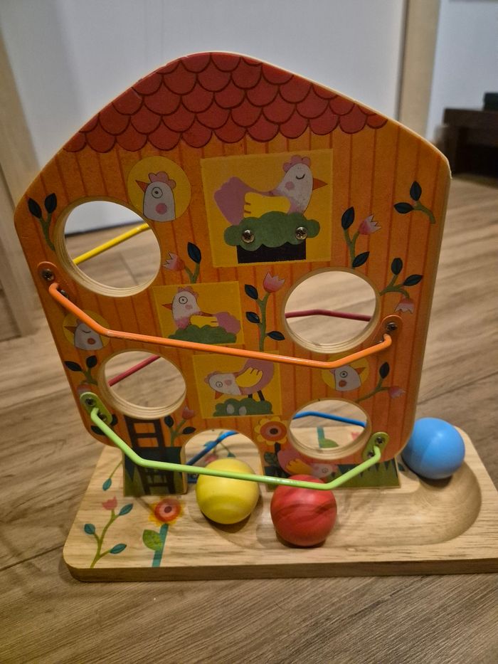 Circuit de balles en bois - photo numéro 2