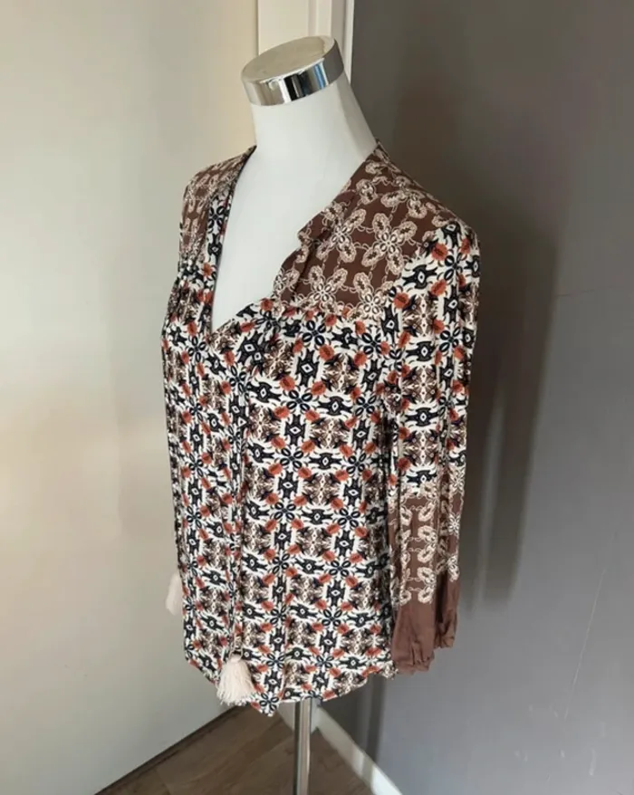 Stella Forest, blouse, haut bohème chic,  femme, taille 40 - photo numéro 3