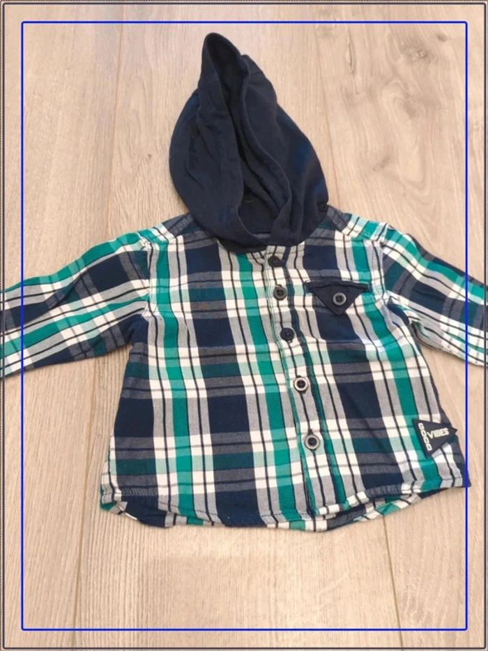 Chemises manches longues 6 mois - photo numéro 2