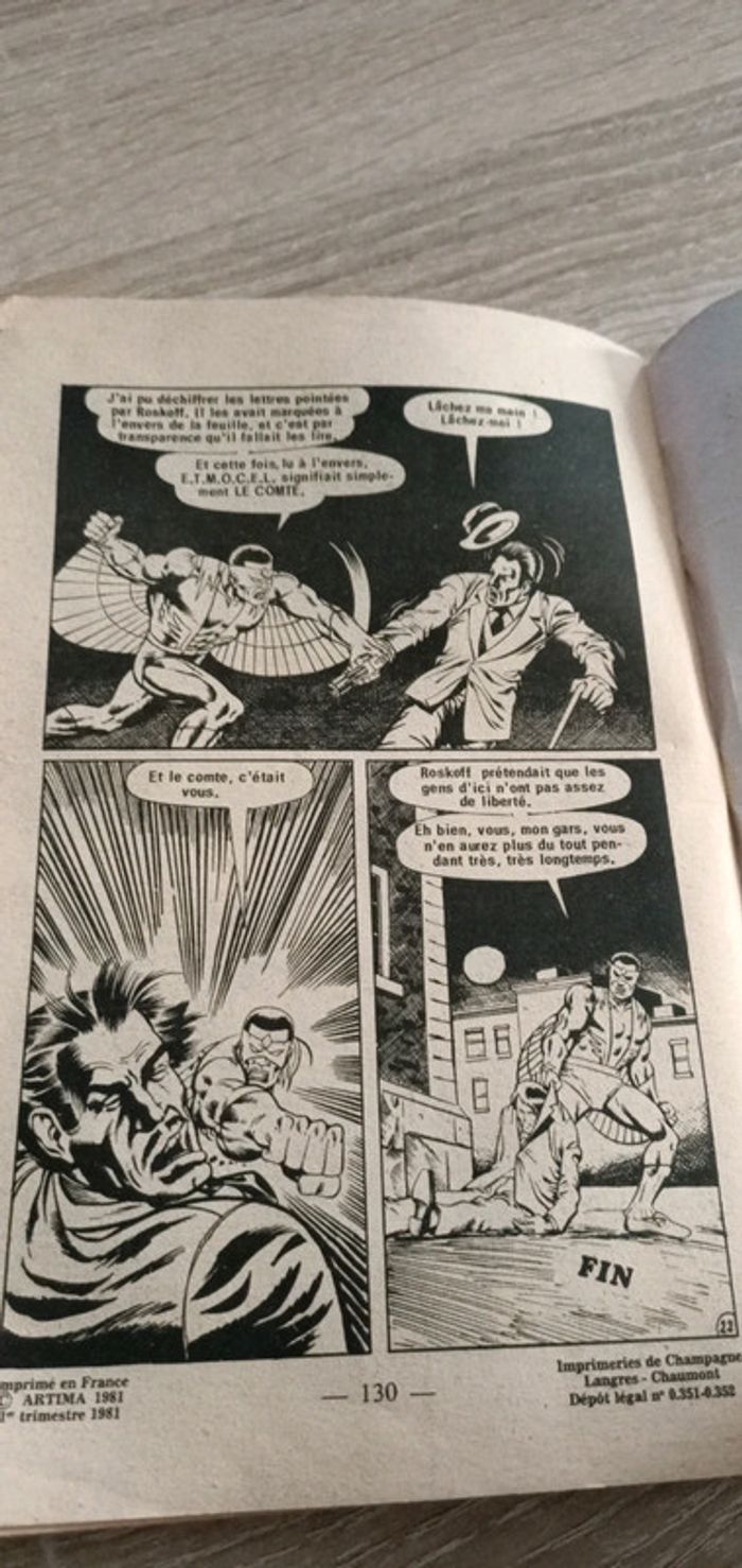 Bande dessiné Étranges aventures duel avec la mort - photo numéro 5