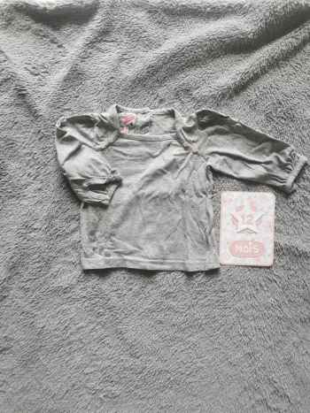 T-shirt manches longues 12 mois